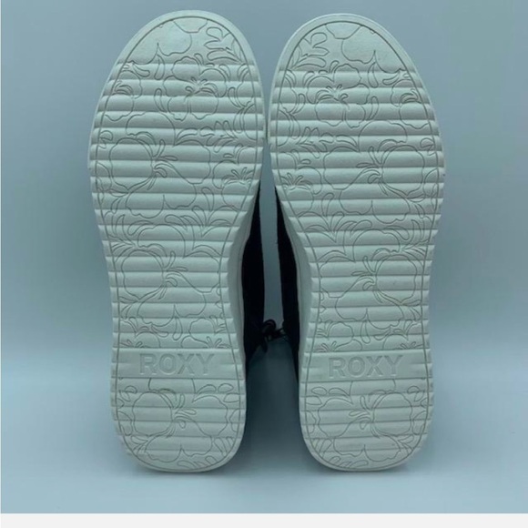 Roxy Black Camy U Hidden Wedge High Top Sneakers Size 10 New in Box* - Picture 11 of 12